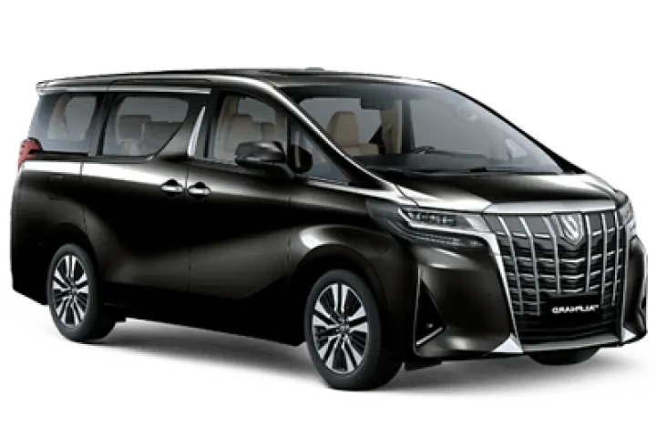 Sewa Toyota Alphard batu ceper